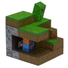 Tektonten Papercraft Free Papercraft Paper Models And Paper Toys Mini Papercraft Minecraft Diorama Minecraft Printables Paper Toys Paper Crafts