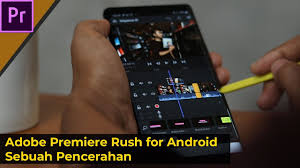 Adobe premiere rush cc is an app that consolidates the best aspects of the adobe creative cloud apps into one lightweight, portable video editor. Adobe Premiere Rush For Android Pencerahan Tutorial Youtube