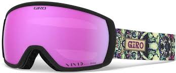 giro facet vivid pink womens ski snowboard goggles m kaleidoscope