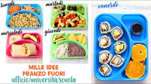Ecco di seguito 7 idee per piatti unici sani da portare con noi: Mille Idee Pranzo Fuori Ufficio Universita Scuola Ricette Facili Menu Settimanale Youtube