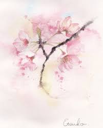 etsuko noda on instagram さくら 家の裏の公園の桜 が咲き始めました こんな時でもさくら は可愛い花を咲かせてくれる 幸せを感じますね さくら 桜 さくらイラスト 桜水彩画 桜のイラスト 春の花イラスト 透明 花 イラスト さくら アート