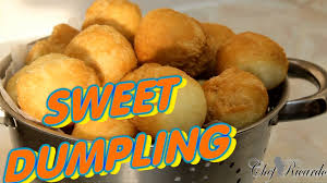 Fried Sweet Dumpling Jamaican Mini Fried Dumpling Recipe Sweet Dumplings Jamaican Ginger Beer Recipe Sweet Fries