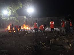 But once the body has been cremated, you have more flexibility and can plan a memorial service weeks or even. Five Bodies Cremated On Single Pyre In Surat Surat News Times Of India