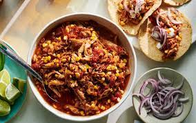 Slow Cooker Chicken Tinga Tacos Recipe Nyt Cooking