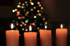 Closeup Four Orange Lighted Candles Christmas Night Light Burning Candle Flame Pxfuel