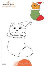 Coloriage Chat De Noel Coloriage Noel Coloriage Chat Coloriage Noel A Imprimer