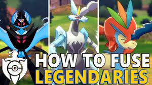 How To Fuse Legendaries In Pokemon Sword And Shield Youtube
