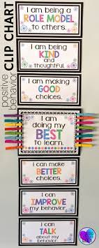 Behavior Clip Chart Behavior Chart System Behavior Clip Charts Classroom Behavior Management Classroom Behavior