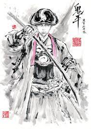 Onihei Hankachō Anime Poster Illustration