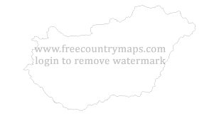 There are 206 hungary map outline for sale on etsy, and. Outline Maps Of Hungary Vector And Gif Map For Youtube