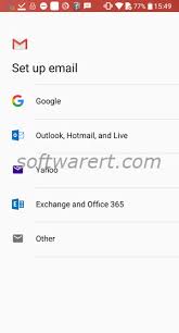 Go to settings (cog icon), accounts, add account, advanced setup, and then to internet email; Add Outlook Hotmail Live Mail To Gmail For Android Software Review Rt