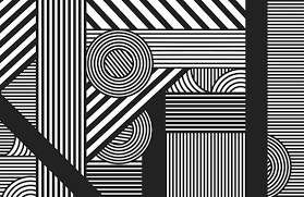 Tons of awesome black geometric wallpapers to download for free. Oriz Geometric Black White Wallpaper Mural Murals Wallpaper