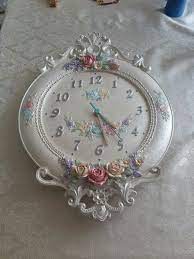 polyester boyama saat boncuk desenler sanat desen