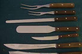 Other knives you can sharpen yourself whenever you want, but with cutco knives you need cutco to sharpen them for you. Vintage Used Cutco Knife Set 8 Pieces 2 Holders 31 32 33 34 35 36 37 38 40 41 487133198