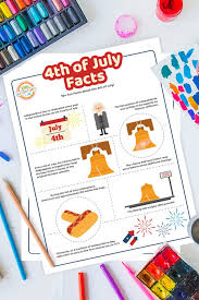 The tradition of april fools' day jokes grew out of resistance to the adoption of the gregorian calendar in the 16th to18th centuries. 13 Fun Facts About The 4th Of July Printable Coloring Pages Kids Activities Blog