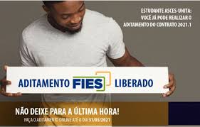 Fies 2021.2 segundo semestre inscrições, edital, cronograma, como funciona, requisitos por isso iremos lhe mostrar mais sobre o fies 2021.2 segundo semestre neste artigo, vamos lá. Aditamento Do Fies Portal Asces Unita