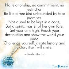 No Relationship No Commi Quotes Writings By Rashmita Hsr Yourquote Distance means so little when someone means so much. quotes writings by rashmita hsr