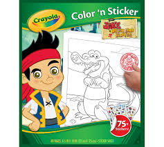 Peter pan returns (jake and the neverland pirates). Jake And The Neverland Pirates Color N Sticker Book Crayola