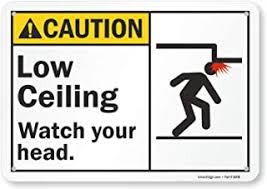 This watch your head sign is available in many different sizes, read below for more information. Amazon Com Watch Your Head Sign