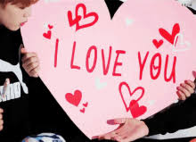 Corny) cards to give to your loved ones? Bts Heart Gifs Tenor