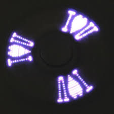 Led Words Hand Light Spinner Spinners Figet Spinners Hand Spinner