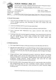 Notulen adalah sebuatatan tentang perjalanan suatu kegiatan baik rapat, seminar, diskusi, atau sidang yang dimulai dari awal sampai akhir acara yang ditulis oleh. Notulen Rapat 14 12 Ttg Acara Malam Tahun Baru Pembentukan Pkk Rw011 Kalimulya Taman Anyelir 3