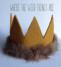 Nevermind Henry Dress Up Photo Prop Crown Max Felt Crown Where The Wild Things Are Party Crow Wild One Birthday Party Wild Things Party First Birthdays