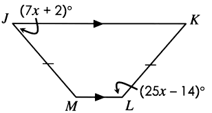 If the length of the base of both triangles measures 80 inches, what is the length of the kite's shorter diagonal? If Each Quadrilateral Below Is A Trapezoid Find T Gauthmath