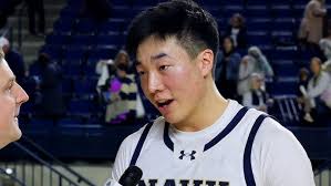 Navy Men's Basketball Interview: Jinwoo Kim (Lafayette)