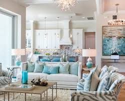 The owner of this home used. Chic Coastal Living Room In White Aqua Gray Shop The Look Coastal Decor Ideas Interior Design Diy Shopping