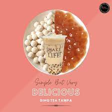 Ding Tea Tampa Bubble Tea Tampa 33604 Bubble Tea Bubble Milk Tea Popular Drinks