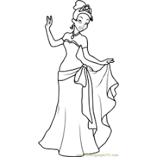 Anyways, there are going to be more the princess and the frog coloring pages soon. Tiana Coloring Page For Kids Free The Princess And The Frog Printable Coloring Pages Online For Kids Coloringpages101 Com Coloring Pages For Kids