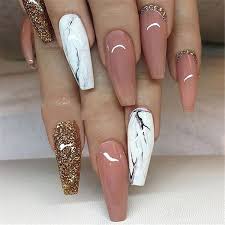 20 Trendy And Attractive Marble Coffin Nails Design Nail Designs Nail Art Hacks Coffin Nails Designs Check out our marble coffin nails selection for the very best in unique or custom, handmade pieces from our craft supplies & tools shops.