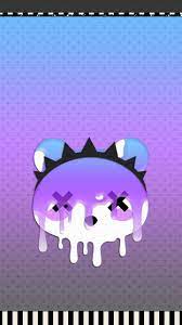 Pin By Glen On My Wallpapers Hello Kitty Wallpapers Halloween Kawaii Dripping Wallpaper