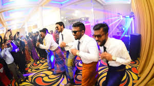 Sri Lankan Wedding Surprise Dance By Boys In Sinhala Style Youtube