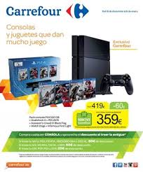 Solamente tendrás que elegir el producto que más se adecue a tus necesidades e inmediatamente visto el que mejor se amolde a ti, haz clic en el titulo, imagen o al botón de comprar y te abrirá la página web que posee el producto con el mejor precio. Carrefour Ofertas En Consolas De Videojuegos Y Juguetes Navidad 2014 En Espana