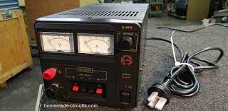 Old atx power supply 520w ; How To Design A Bench Power Supply Circuit Homemade Circuit Projects