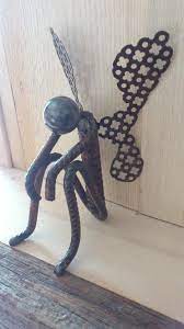 Rebar Fairy Scrap Metal Art Welding Art Projects Metal Tree Wall Art
