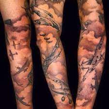 It is believed that the chicano tattoo tradition has it s roots in the prisons of the united states and the lack of availability of color ink gave rise to this monochromatic approach. 21 Awesome Cloud Shading Tattoos
