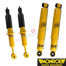 monroe gas magnum shock absorbers full set f r suit hilux