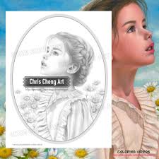 Coloring Page "the Wildflowers"