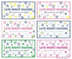 When you send out the shower invitations, explain that anyone who brings a box of diapers to the shower can enter the raffle to win a prize. Four Fabulous Baby Shower Games Activities Driven By Decor