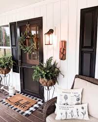 See more ideas about farmhouse christmas, christmas dinner menu, decor. 30 Gorgeous And Inviting Farmhouse Style Porch Decorating Ideas