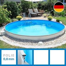 Rundbecken 5 00 X 1 50 M 0 8 Mm Hellblau Alu Hl P3 Pool Pool Im Garten Gartenpools