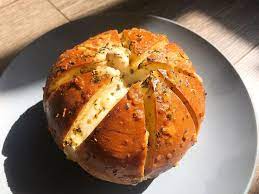 Read more on this here. I Made Cream Cheese Garlic Bread Korean Street Food Garlic Cheese Bread Food Homemade Bread