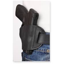 Molded Leather Belt Slide Holster Right Hand