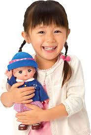 Mel-chan Doll Set, Long Hair Mel-chan Yochienpuku Set