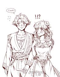 I Love Their Soundtrack Outfits So Much I Had To Draw Them Being Happy In It Fire Emblem Warriors Fire Emblem Characters Fire Emblem Fates