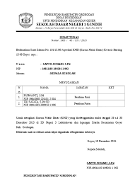 Padahal gerakan pramuka telah mengeluarkan sk kwartir nasional nomor 045 tahun 2011 yang mengaturnya. Laporan Pengembangan Diri Surat Tugas Kmd