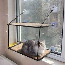 锦和宠物壁挂猫爬架墙猫墙猫窝猫台墙壁吸玻璃猫吊床猫咪猫架子玩具猫跳台窗台窝挂式单层猫跳台